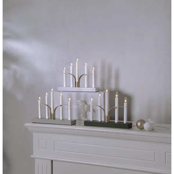 Medinė LED žvakidė „Lilja“ - Image 3