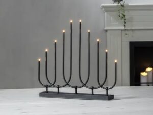 Metalinė LED žvakidė „Novum“