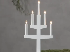Medinė LED žvakidė „Trapp“