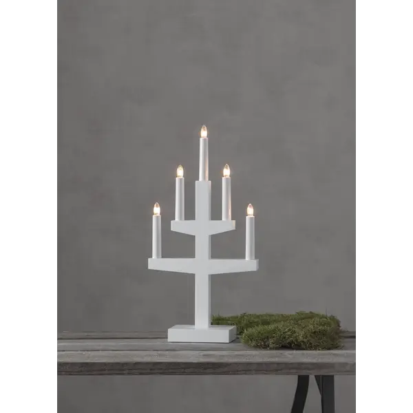 Medinė LED žvakidė „Trapp“ - Image 2