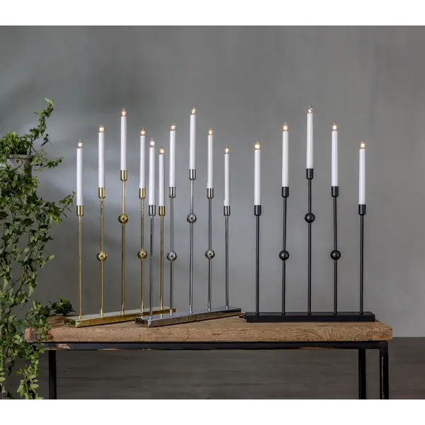Metalinė LED žvakidė „Gustavo“ - Image 3