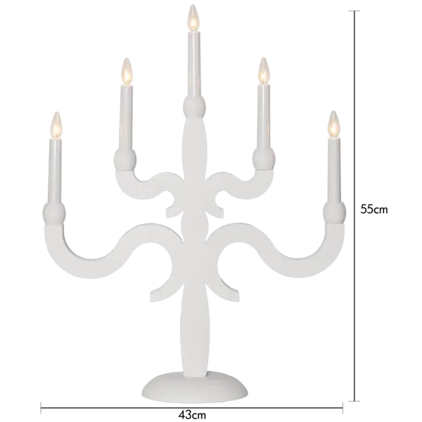 Medinė LED žvakidė „Canna“ - Image 7
