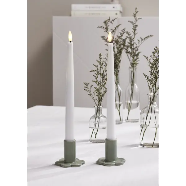 Porcelianinių žvakidžių komplektas „Bloom“ - Image 3
