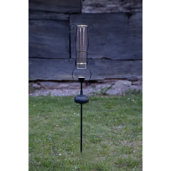 LED saulės žibintas su lietaus matuokliu „Pluvio“ - Image 3