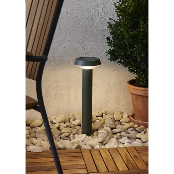 Lauko šviestuvas su saulės baterija „Bollard Casa“ - Image 2
