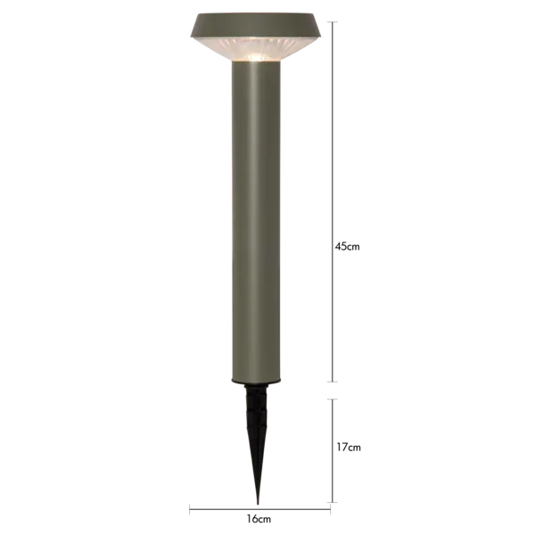 Lauko šviestuvas su saulės baterija „Bollard Casa“ - Image 6