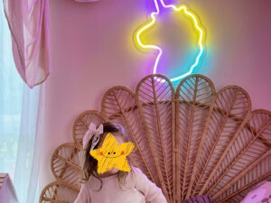 LED neoninis ženklas „Unicorn“
