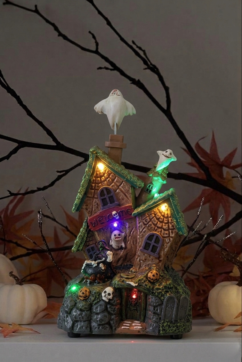 Helovino dekoracija su garso efektais „Haunted House“