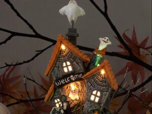 Helovino dekoracija su garso efektais „Haunted House“