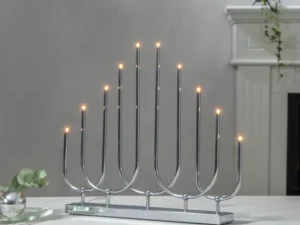 Metalinė LED žvakidė „Novum“