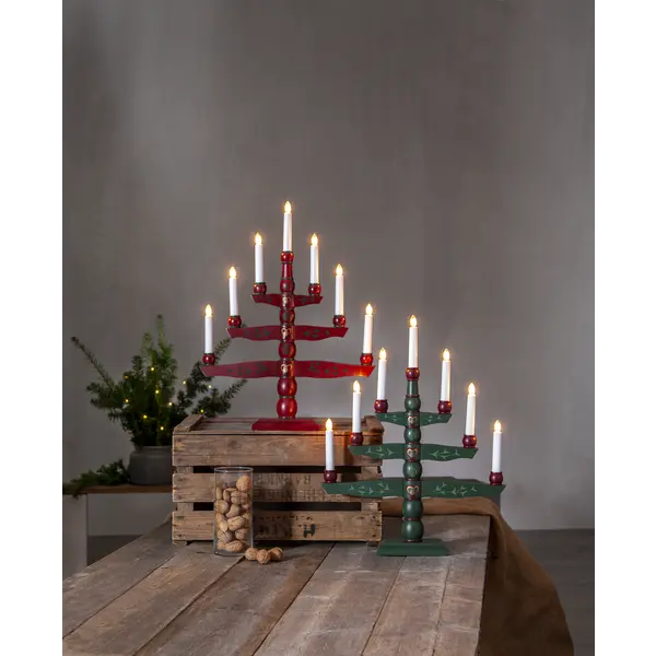Medinė LED žvakidė „Tradition“ - Image 3