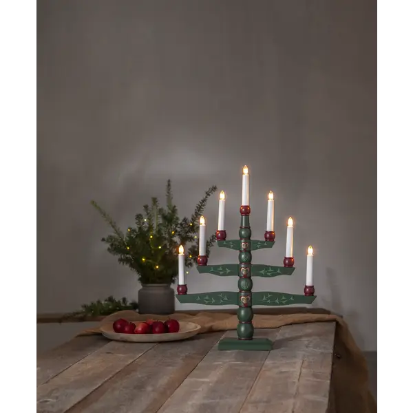Medinė LED žvakidė „Tradition“ - Image 2