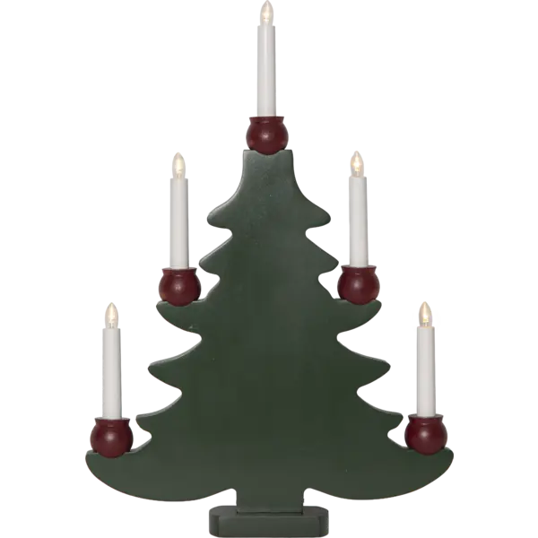 Medinė LED žvakidė „Mora“ - Image 4