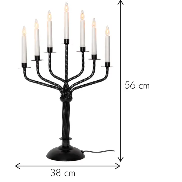 Metalinė LED žvakidė „Bore“ - Image 6