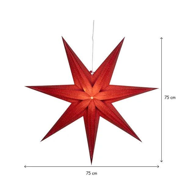 Popierinė žvaigždė „Holly“ - Image 8