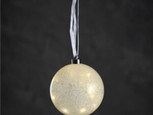 Kalėdinė stiklinė dekoracija „Crystal“