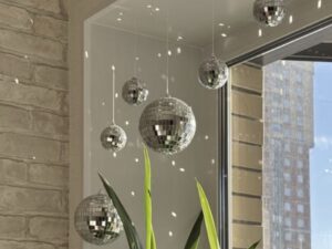 Pakabinama LED dekoracija „Disco“