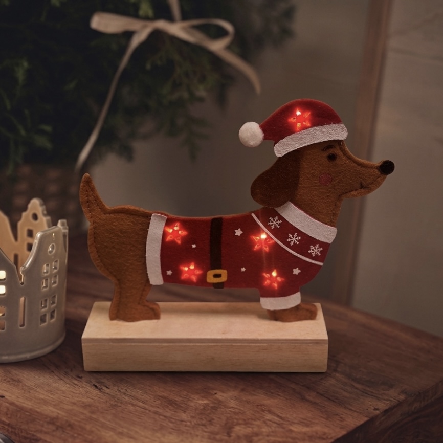 Kalėdinė dekoracija „Winner Dog“ - Image 2