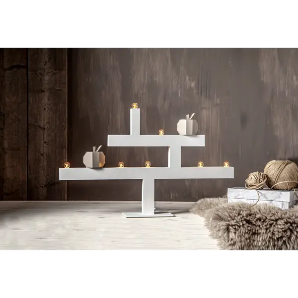 Medinė LED žvakidė „Kivik“ - Image 3