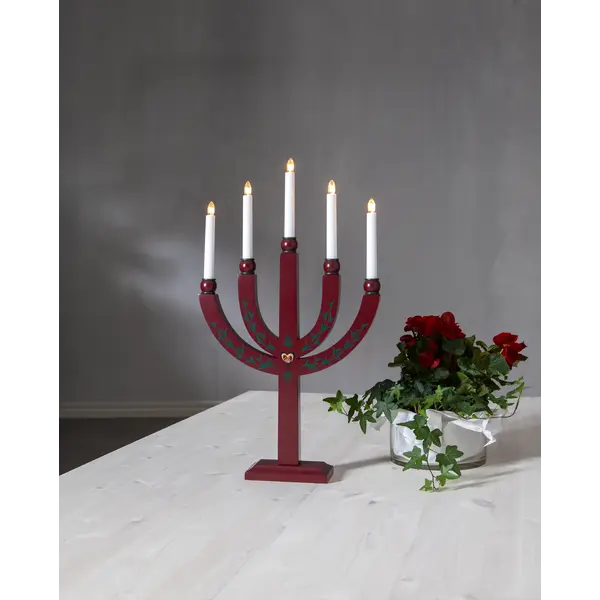 Medinė LED žvakidė „Elias Tradition“ - Image 2