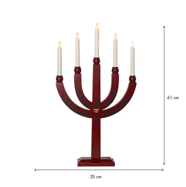Medinė LED žvakidė „Elias Tradition“ - Image 5