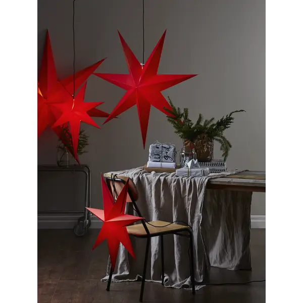 Popierinė žvaigždė su LED maitinimu „Rozen“ - Image 2
