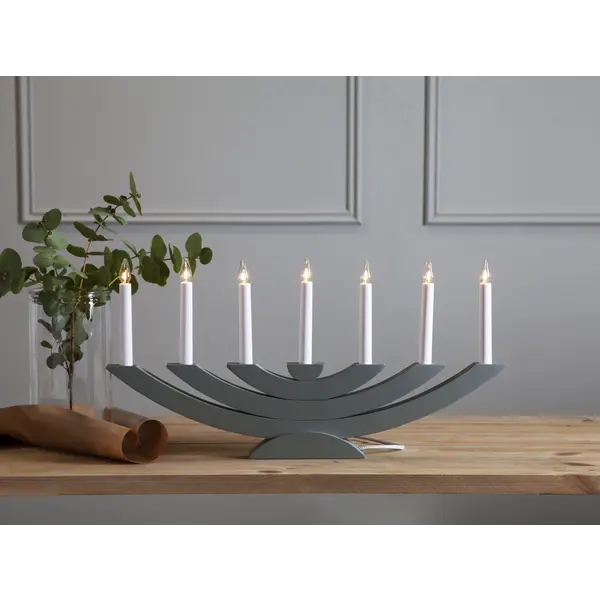 Medinė LED žvakidė „Navida" - Image 2