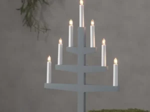 Medinė LED žvakidė „Trapp“