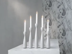Medinė LED žvakidė „Midja“