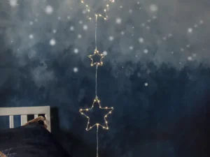 Šviečianti dekoracija „Dew Drop Stars“