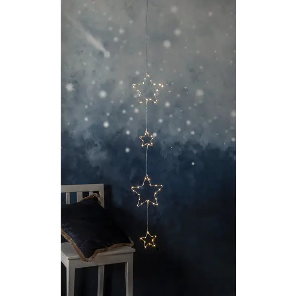 Šviečianti dekoracija „Dew Drop Stars“ - Image 2
