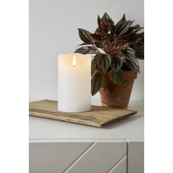 Vaškinė LED žvakė „Flamme Rustic“ - Image 2
