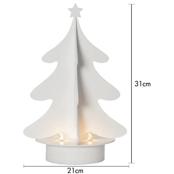 Kalėdinė medinė LED dekoracija „Afton“ - Image 6