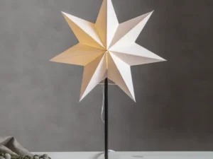 Popierinė žvaigždė su metaline koja „Mixa“