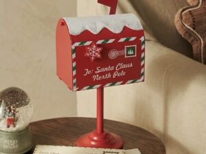 Kalėdinė pašto dėžutė „Santa Claus North Pole“
