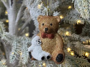 Eglutės žaisliukas „Buddy Bear“