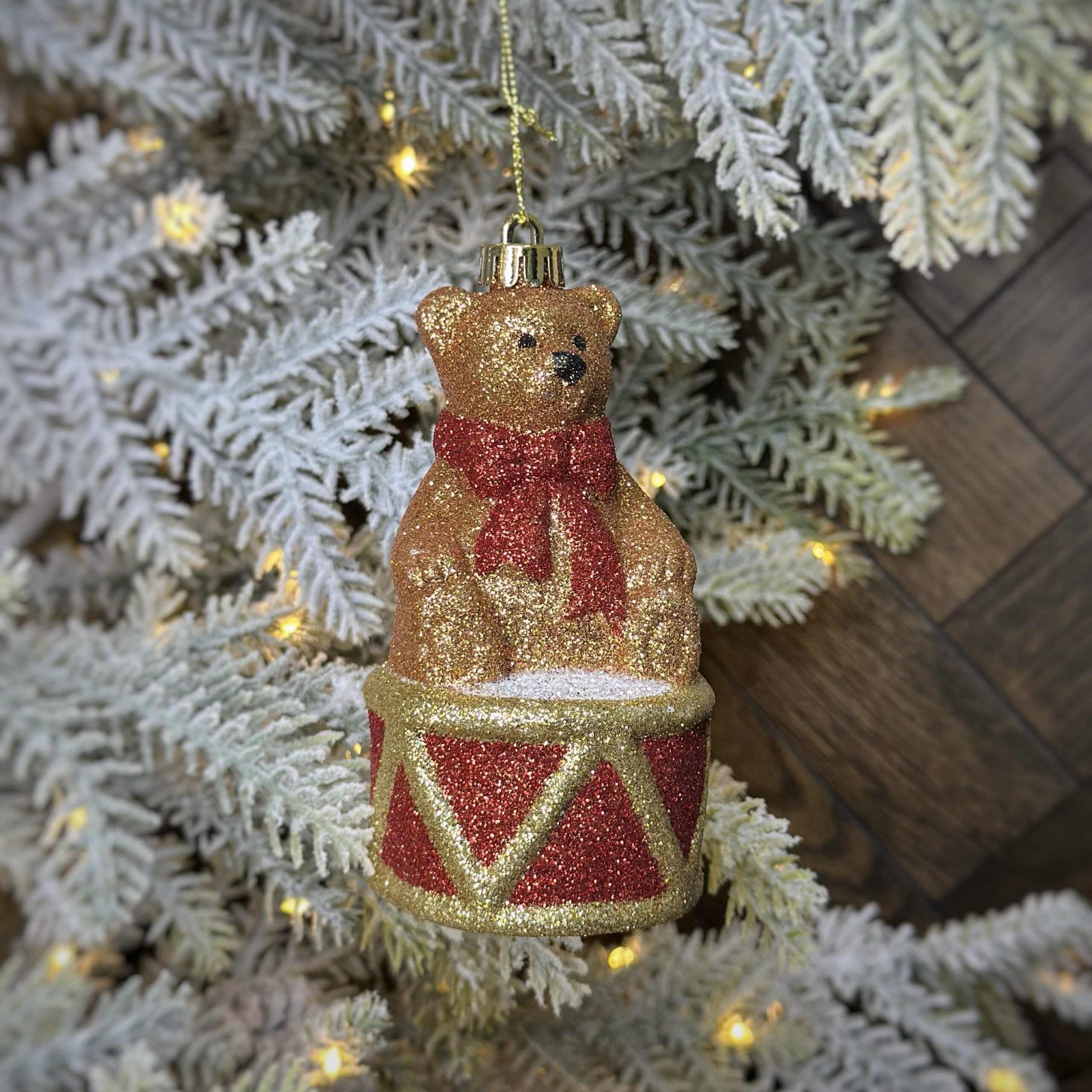 Eglutės žaisliukas „Drummer Bear“ - Image 2