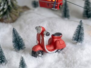 Kalėdinio miestelio akseuaras „Magic Village "