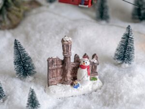 Kalėdinio miestelio akseuaras „Magic Village "