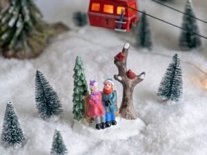 Kalėdinio miestelio akseuaras „Magic Village "